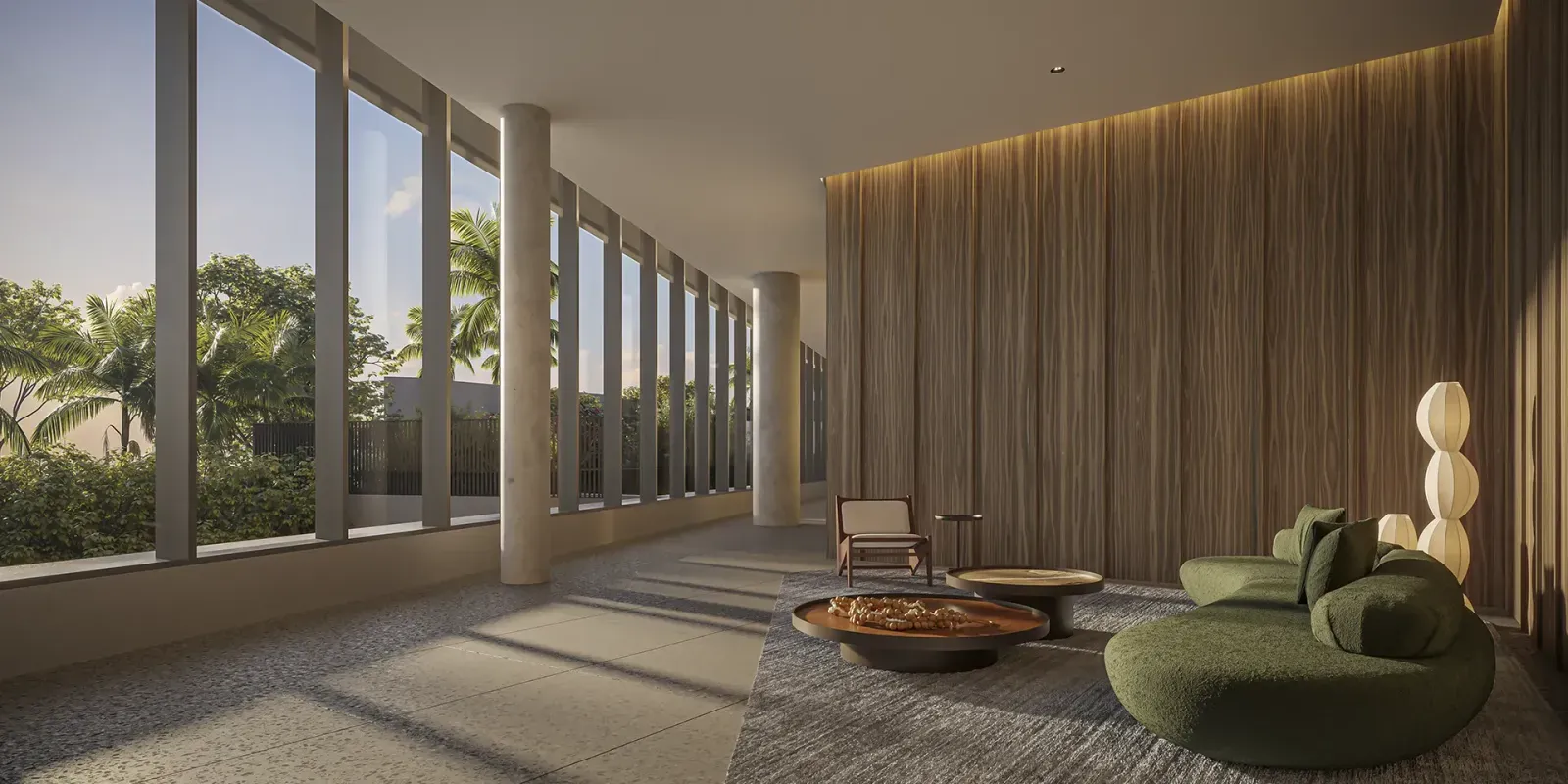 Concepção artística do Lobby - Térreo